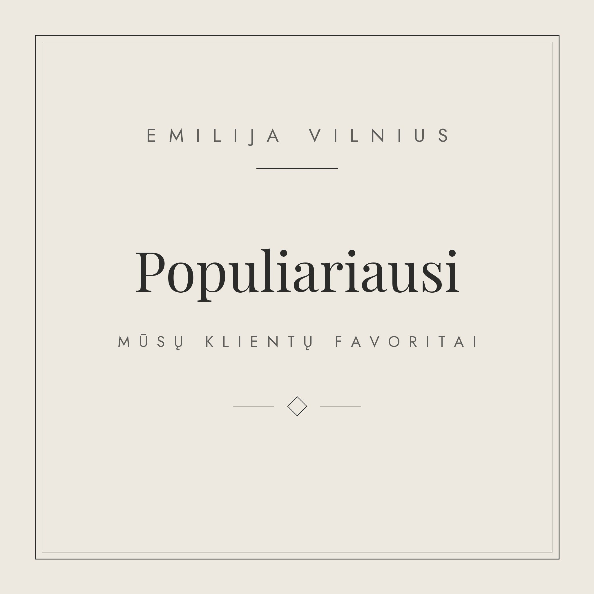 Populiariausi
