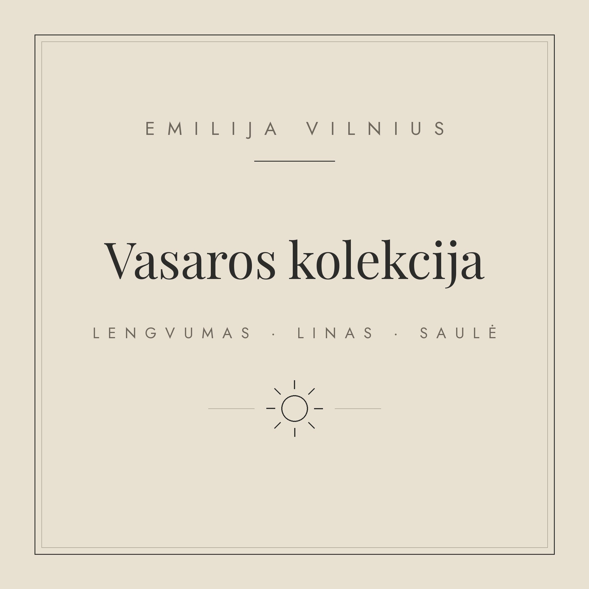 Vasaros kolekcija