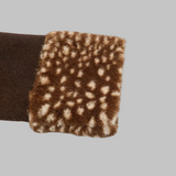 Megztas paltas jaukumui žiemą moterims — EV1156