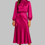 Midi suknelė vestuvėms moterims — EV1181