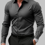 Slim fit marškiniai siluetui vyrams — EV1263