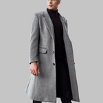 Ilgas paltas elegancijai žiemą vyrams — EV1283