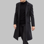 Ilgas paltas elegancijai žiemą vyrams — EV1283