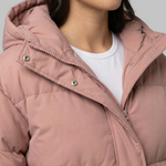 Oversized pūkinė striukė moterims — EV1292