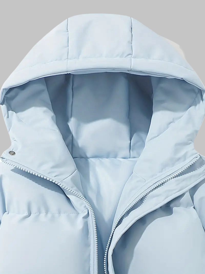 Oversized pūkinė striukė moterims — EV1292