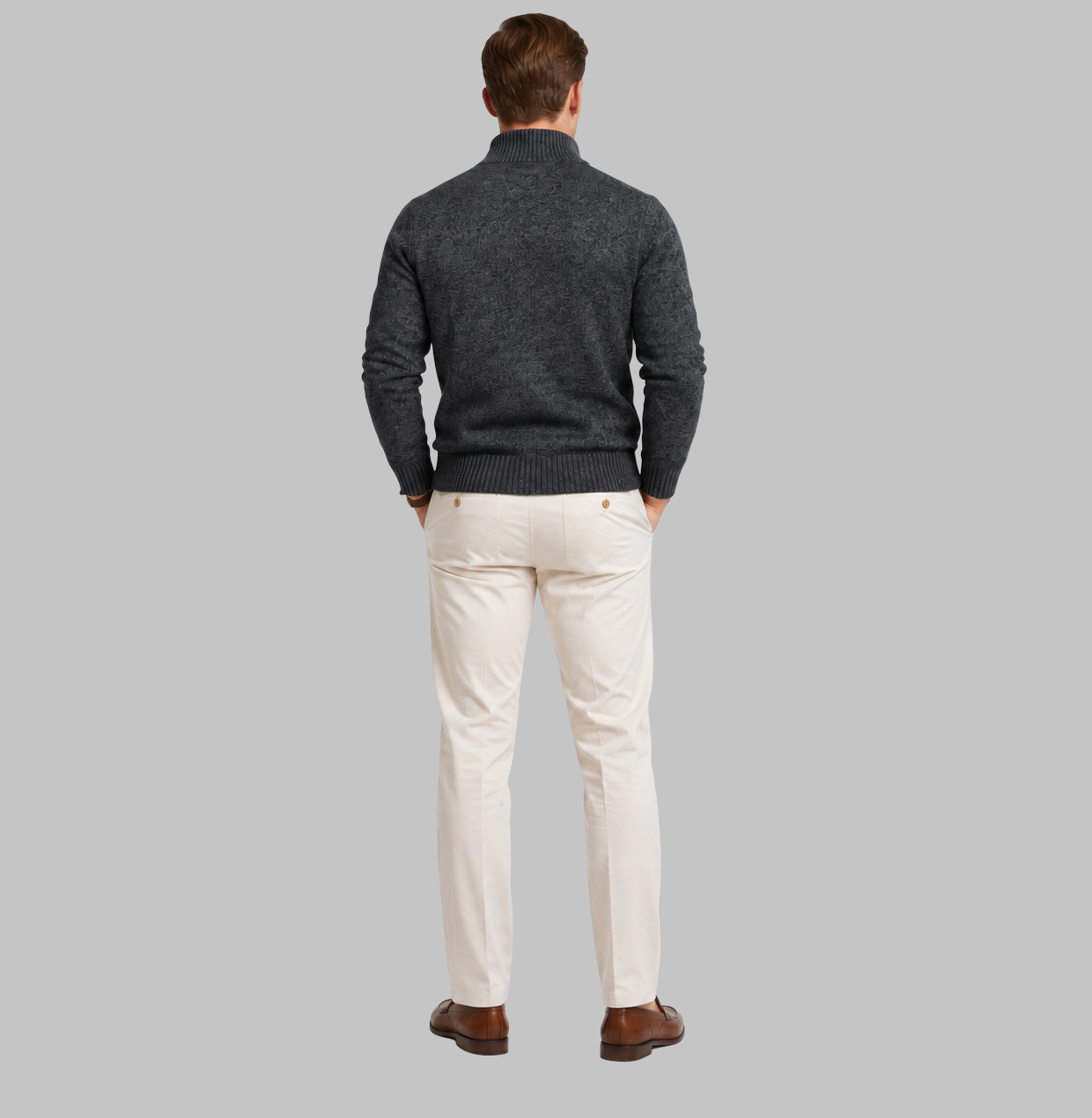 Merino megztinis elegancijai vyrams — EV1308