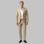 Slim fit kostiumas vestuvėms vyrams — EV1311