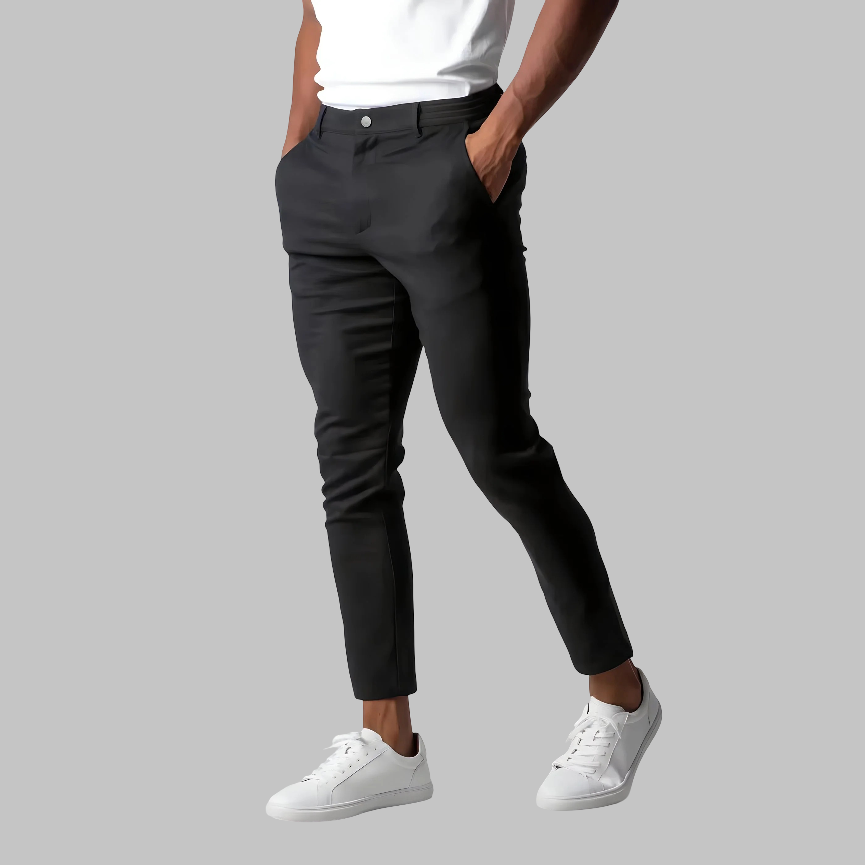 Dostal | Tamprios chino stiliaus kelnės – produkto nuotrauka 2