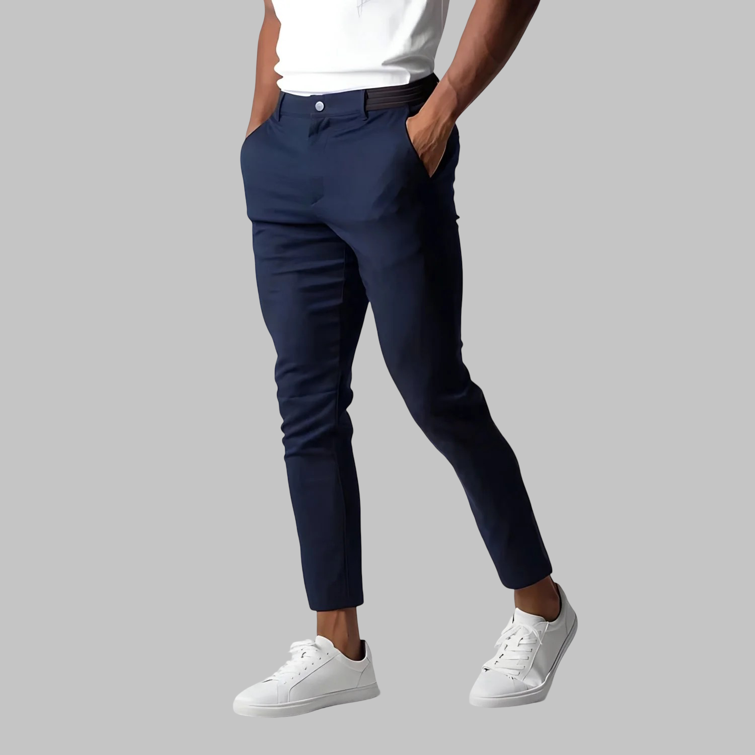 Dostal | Tamprios chino stiliaus kelnės – produkto nuotrauka 6