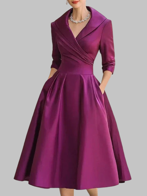 Maria | Elegantiška midi suknelė – produkto nuotrauka 6