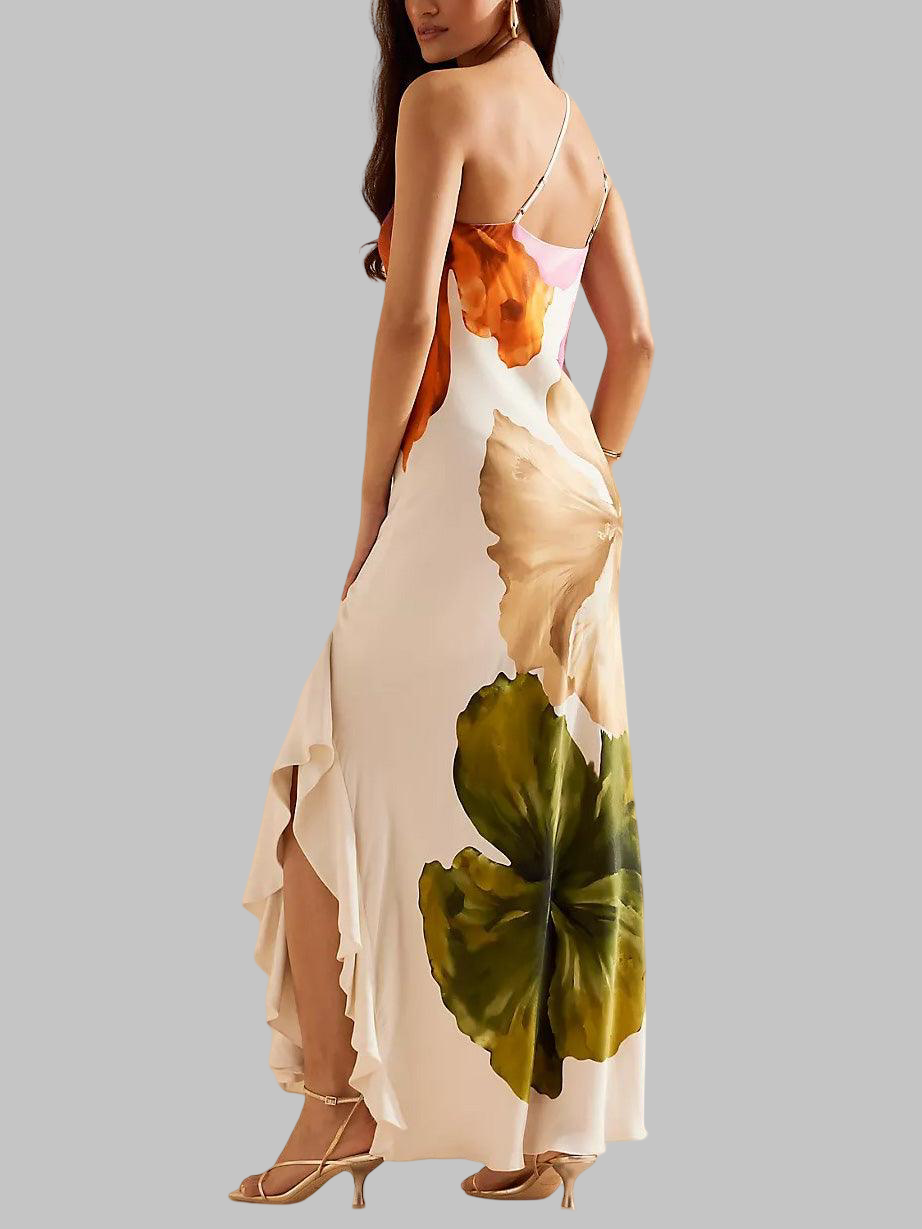 Suknelė romantiškam vakarui kurorte – Balta