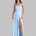 Maxi suknelė – raudona – nuotrauka 18