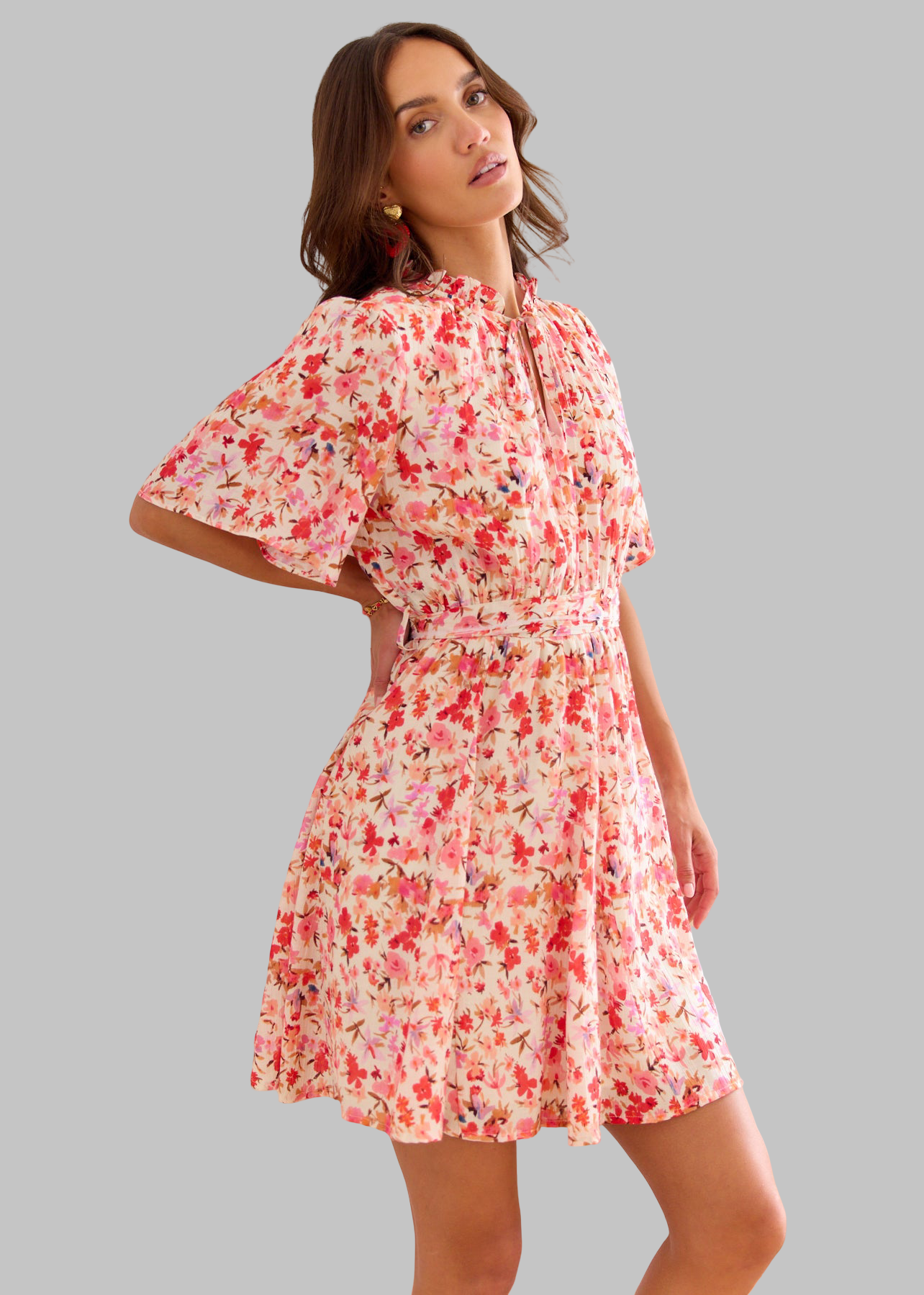 Marla | Gėlėta maxi suknelė – nuotrauka