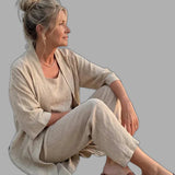Annelie | Lengvas lininis kostiumėlis