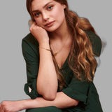 Ilga suknelė „Emerald Dream“ su raišteliu