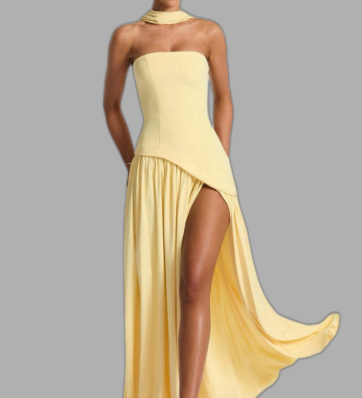 Beatričė – Elegantiška ilga suknelė