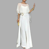 Hermine™ kombinezonas su permatomu sijonu