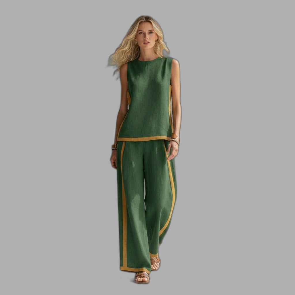 Teresa – Elegantiškas lininis komplektas