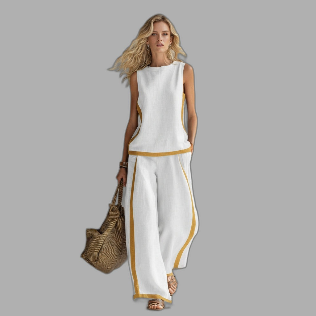 Teresa – Elegantiškas lininis komplektas