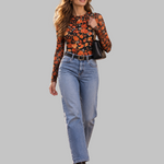 Maris | Palaidinė aukšta apykakle ir permatomomis rankovėmis – nuotrauka Nr. 1